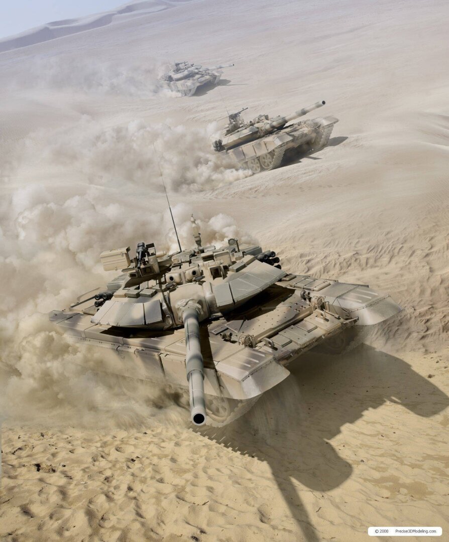 Сравнение основных технических характеристик танков Т-90 и"Леопард-2А".