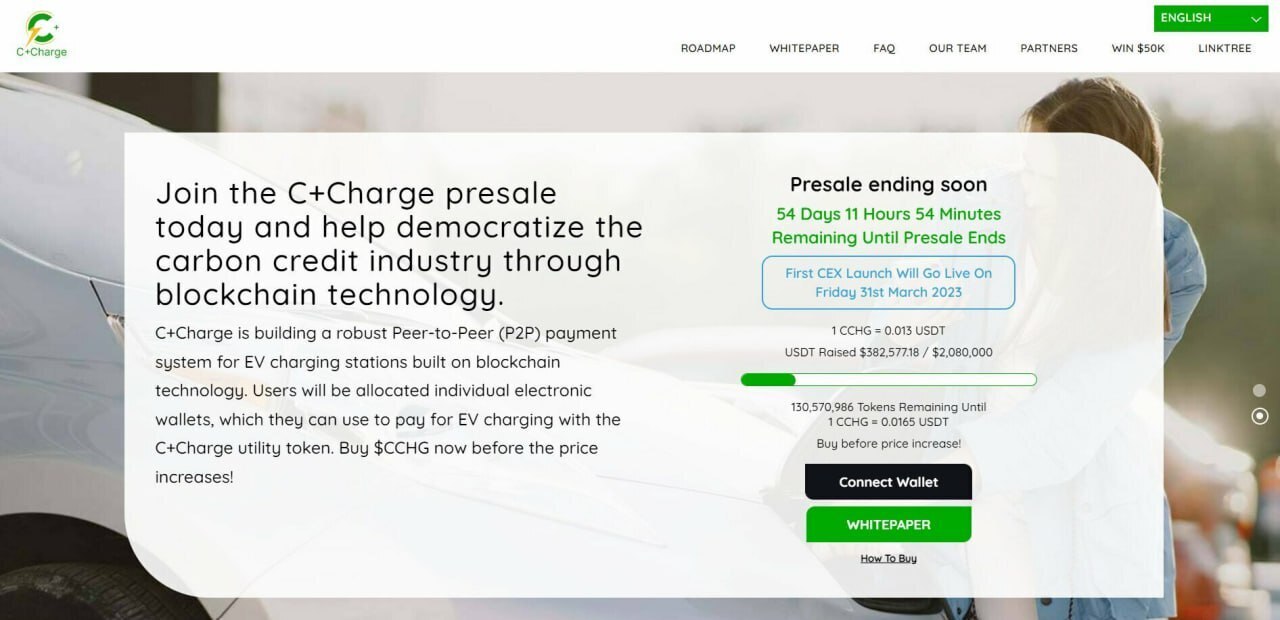 Инвесторы обращают внимание на этот новый криптопроект для электромобилей, в предпродаже которого осталось всего 100 000 долларов