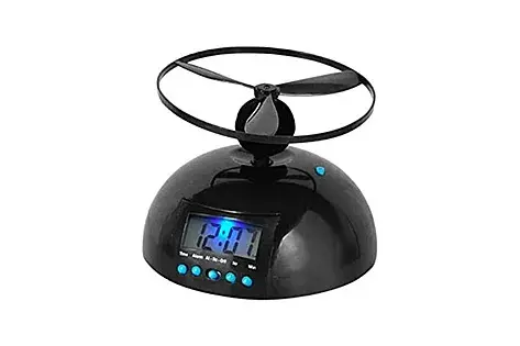 "Будущее наступило: Просыпайтесь вовремя с летающим будильником!"