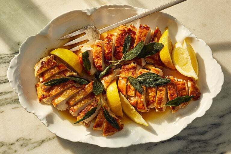 Вкуснейшие Хрустящие куриные грудки с джином и шалфеем