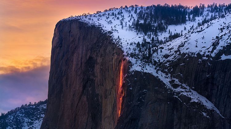 Национальный парк Йосемити: Что такое знаменитый «огненный водопад» и как его увидеть?