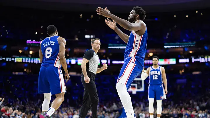 Джоэл Эмбиид из 76ers оштрафован на 25 000 долларов за празднование D-Generation X