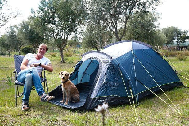 Вот так мы тестировали палатки
