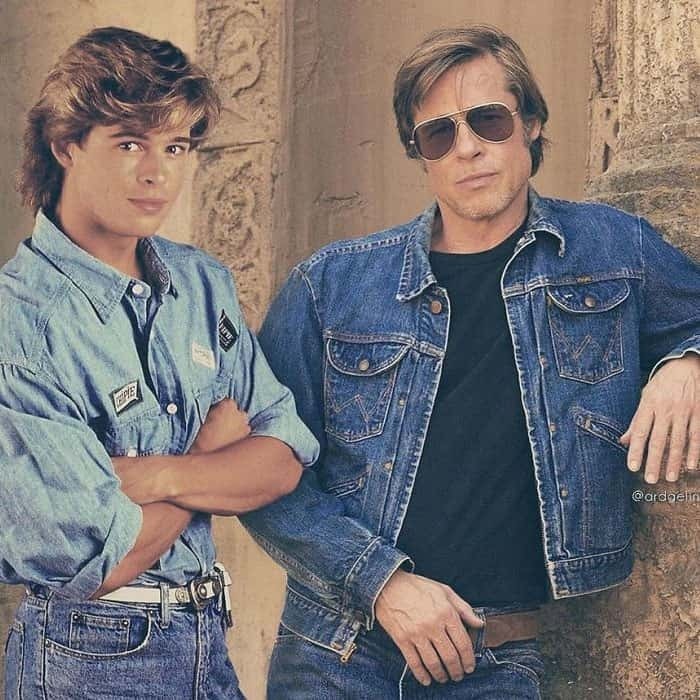 Взгляните На Эти Фотографии Знаменитостей, Тусующихся Со Своими Молодыми «Я» 1 серия.