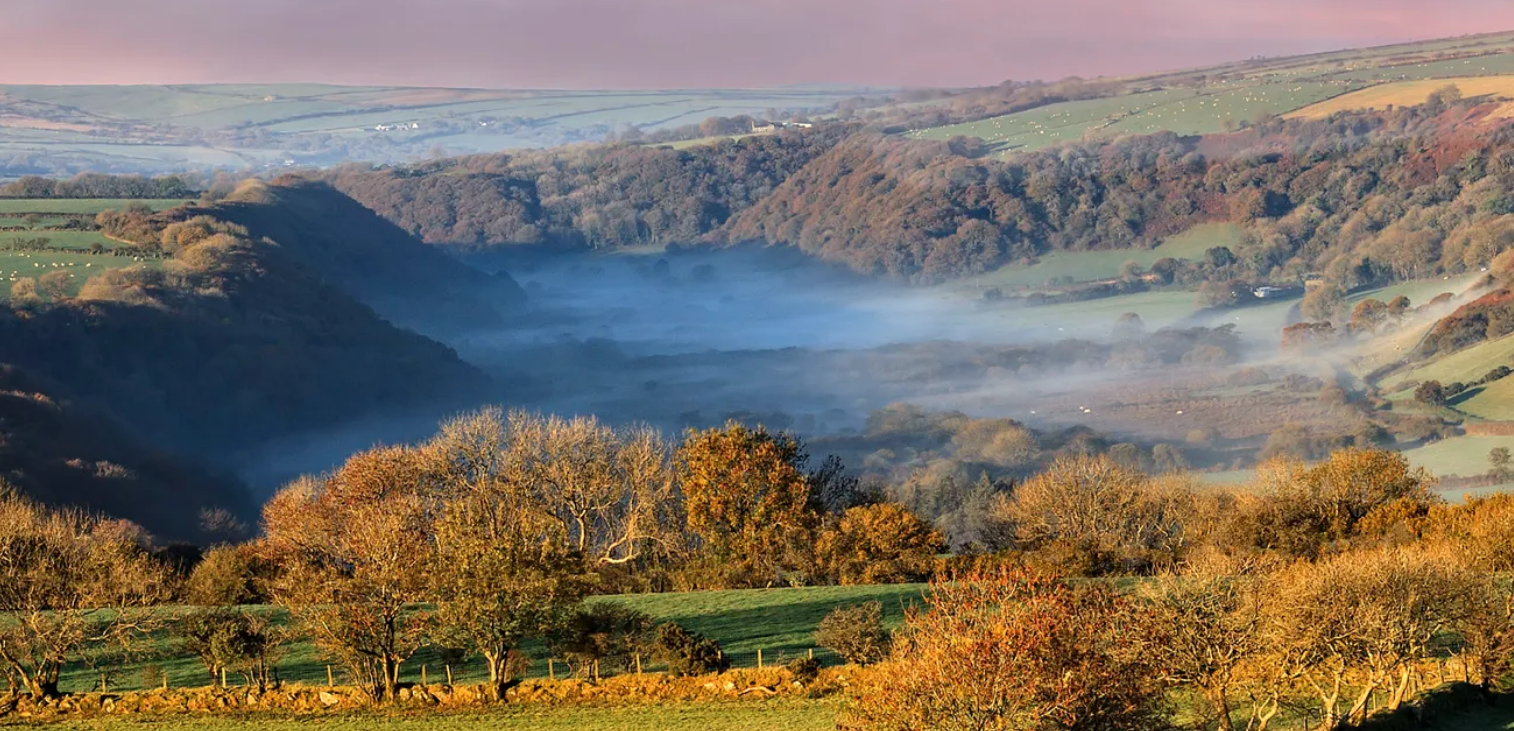 Долина Гваум . Уэльс