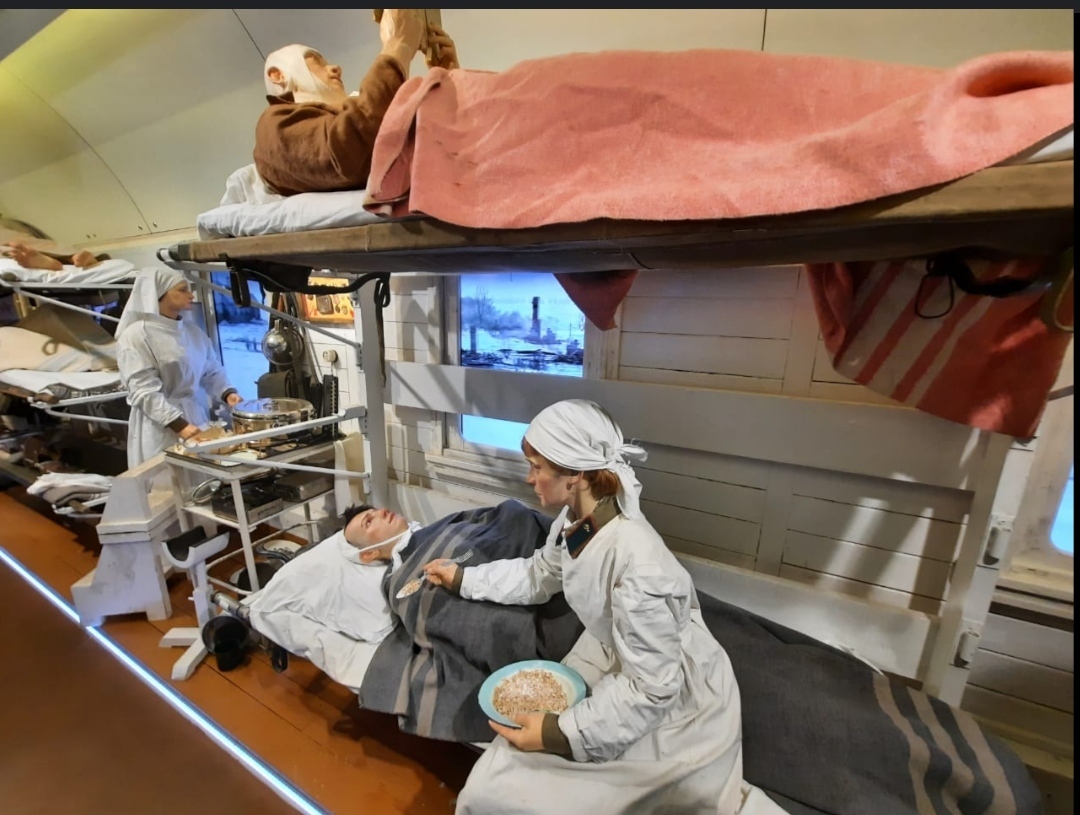 Уникальный "Поезд Победы"