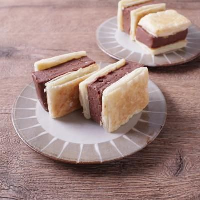 Легкий бутерброд с шоколадом