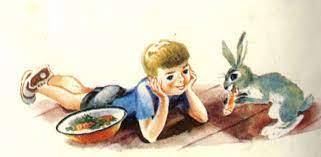 Сказка про мальчика и зайчика)