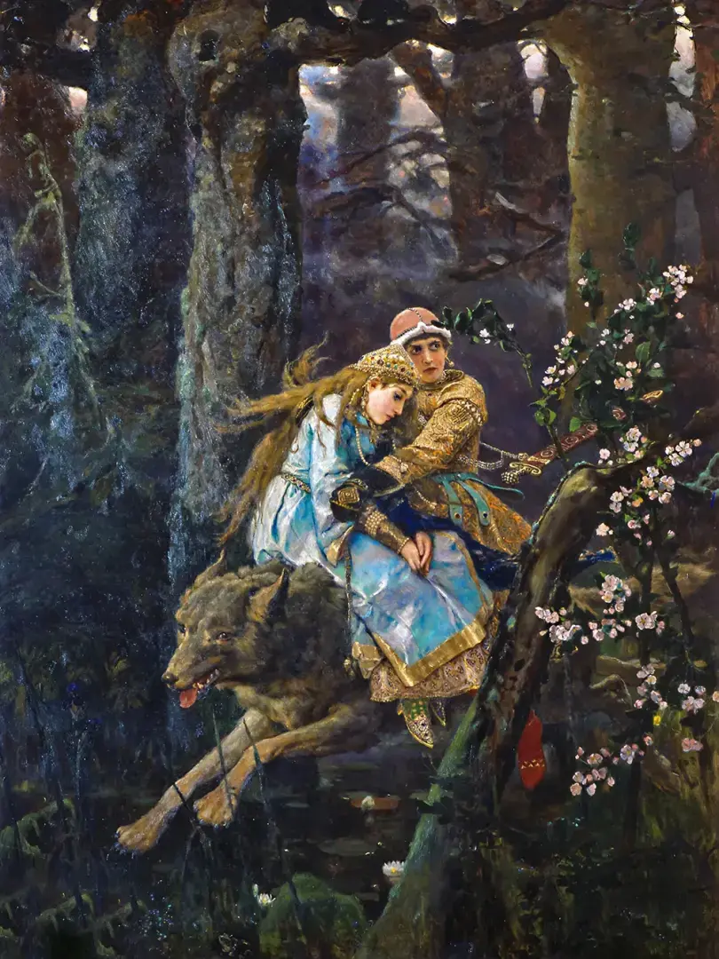 Viktor Vasnetsov, "Ivan Tsarevich on the Gray Wolf"