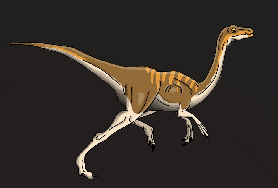 Юрская Энциклопедия "Галлимим" №1