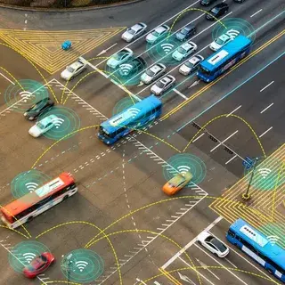 Технология сотового транспортного средства C-V2X