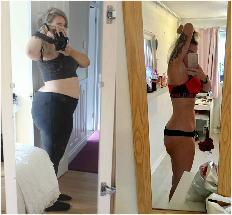 Как этой женщине удалось сбросить 7 кг, просто поднимая тяжести