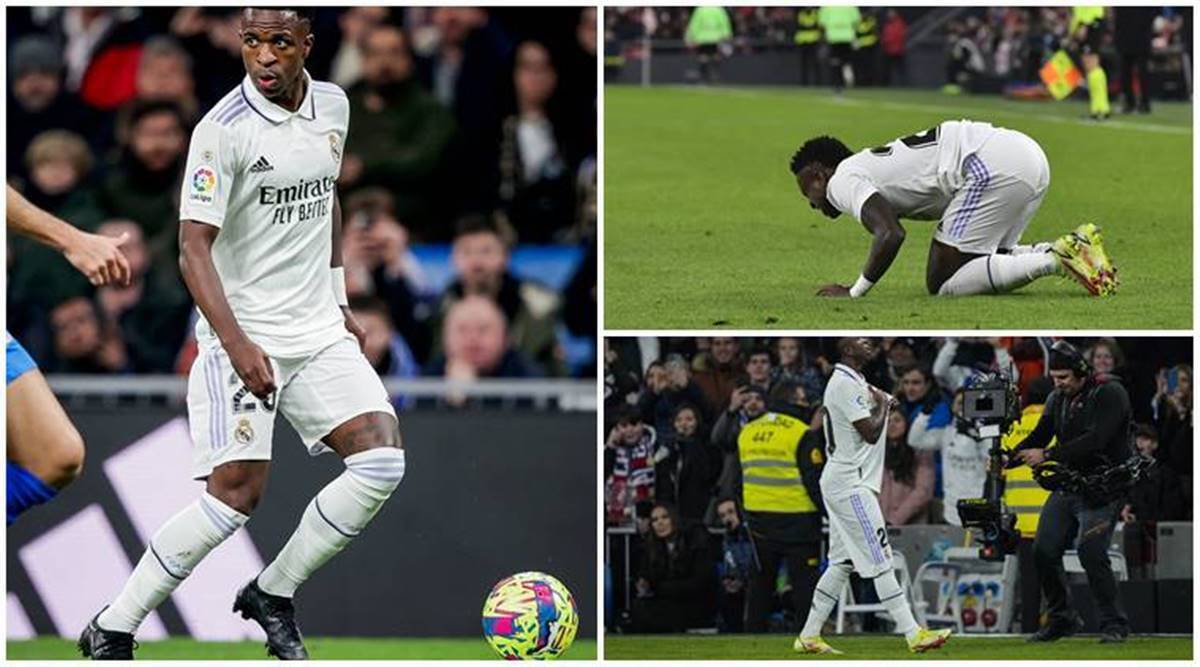 Винисиус Джуниор носит затемненные ботинки после скандала с Nike