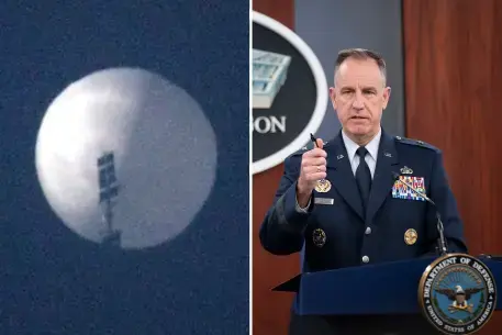 Китайский шпионский шар отслежен над северной частью США: Пентагон