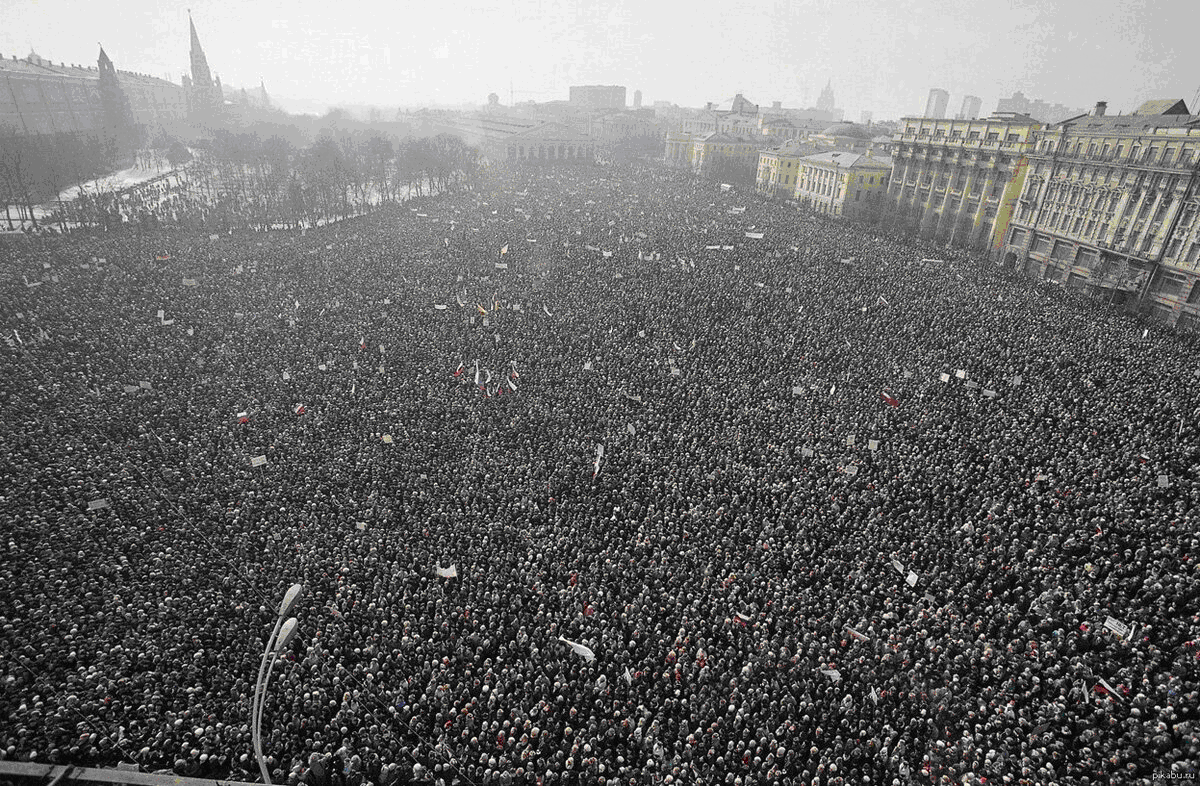 Самая фантастическая массовая акция в истории России