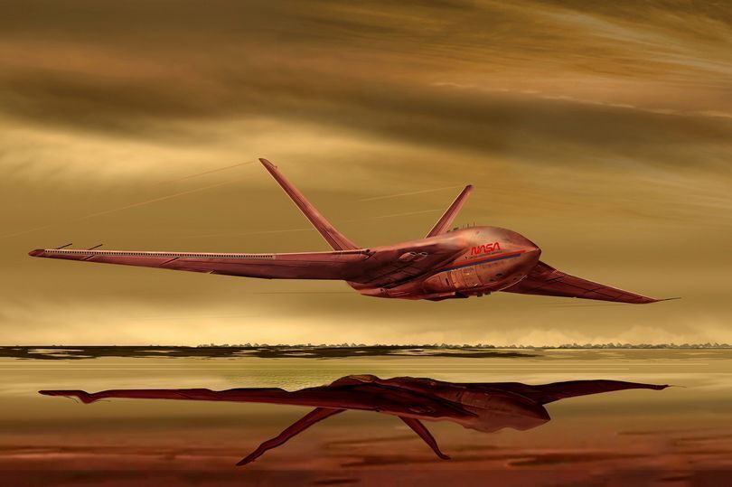 НАСА представляет «безумный» космический самолет TitanAir, предназначенный для полета к спутникам Сатурна