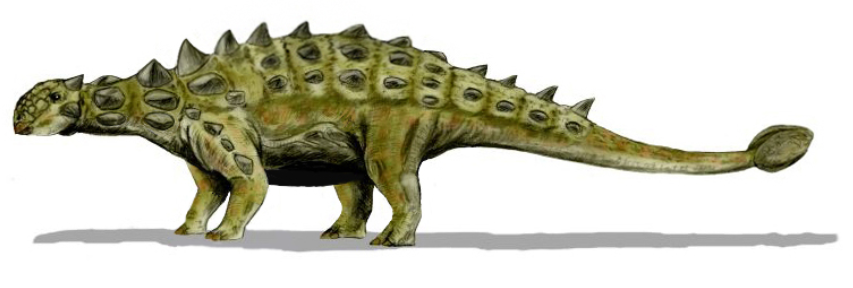 Юрская Энциклопедия "Анкилозавр" №2