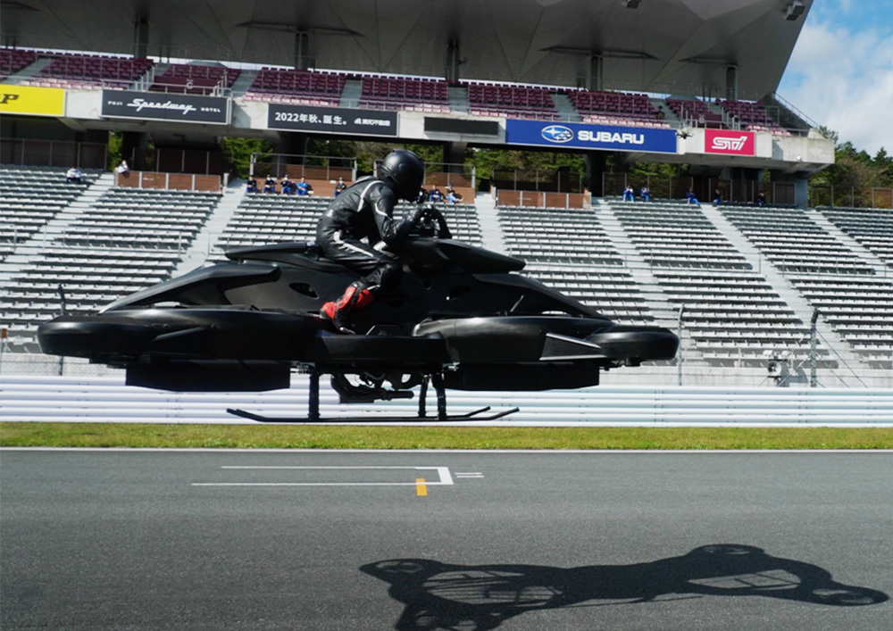 Производитель летающих мотоциклов за 555 000 долларов начнет торговлю в США