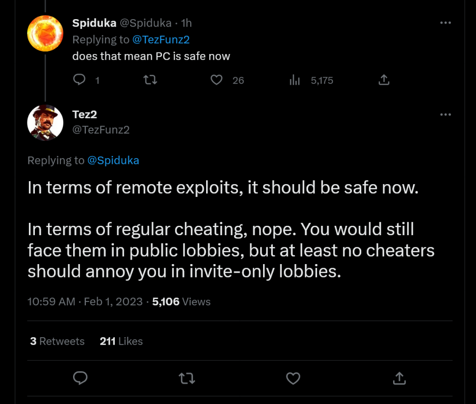 Патч для GTA Online направлен на исправление ошибки, позволявшей хакерам красть деньги и портить аккаунты