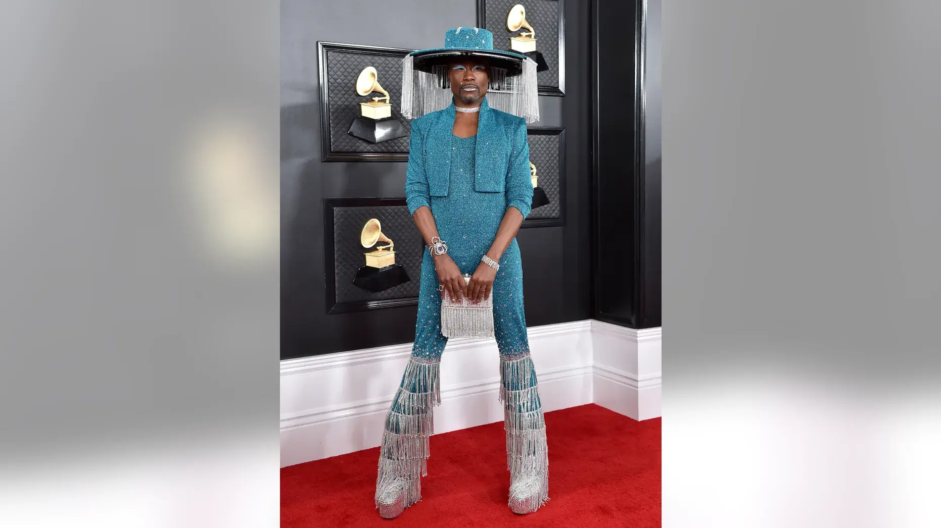 "Самая яркая и сексуальная мода церемонии вручения премии "Грэмми": Откровенное зеленое платье Дженнифер Лопес от Версаче "