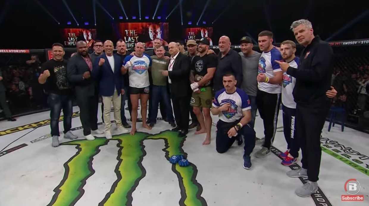 Легенды ММА собрались в Лос-Анджелесе, чтобы почтить память Федора Емельяненко на Bellator 290