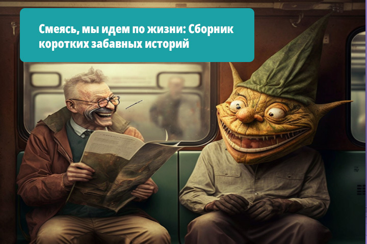 Смеясь, мы идем по жизни: Сборник коротких забавных историй