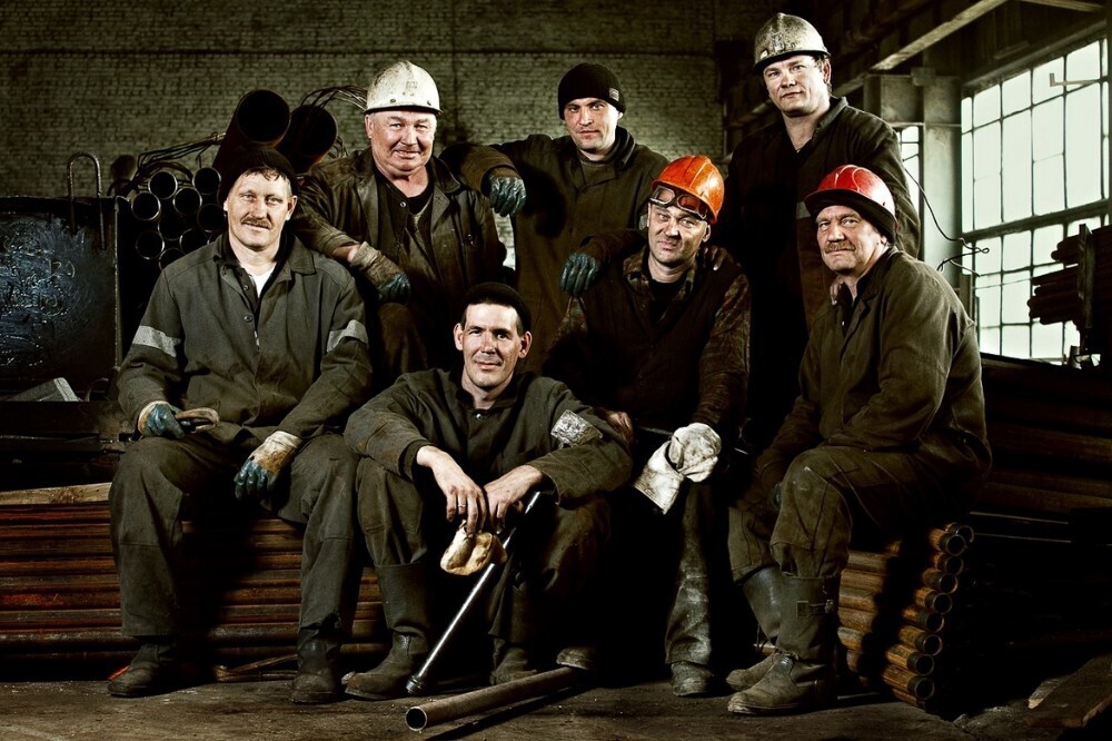 Работа на металлургическом заводе