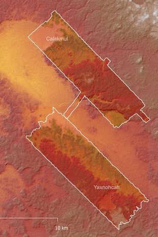 Обнаружен древний город Майя невероятных размеров, скрытый джунглями.