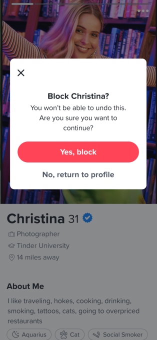 Tinder выпускает новые функции безопасности, в том числе режим инкогнито