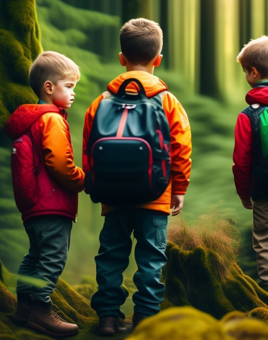 История из детства, что мы увидели в лесу