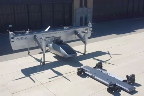 Американская компания ASX представила фантастическую модель транспортного средства недалёкого будущего