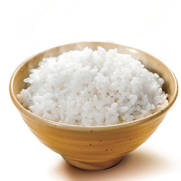 Горячая тарелка риса