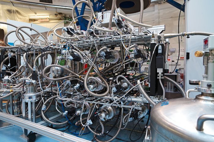 Вид галактики NGC 4303 "лицом к лицу" показывает, что ее рукава заполнены активным звездообразованием