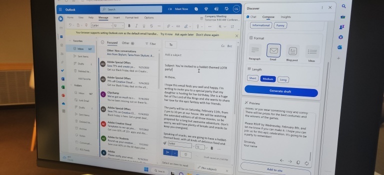 Практика с Bing на базе ChatGPT от Microsoft: новый вид поиска.