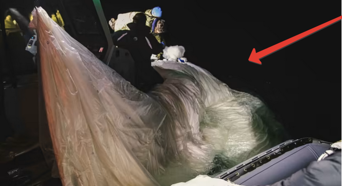 ВМС США опубликовали первые фотографии обломков китайского аэростата