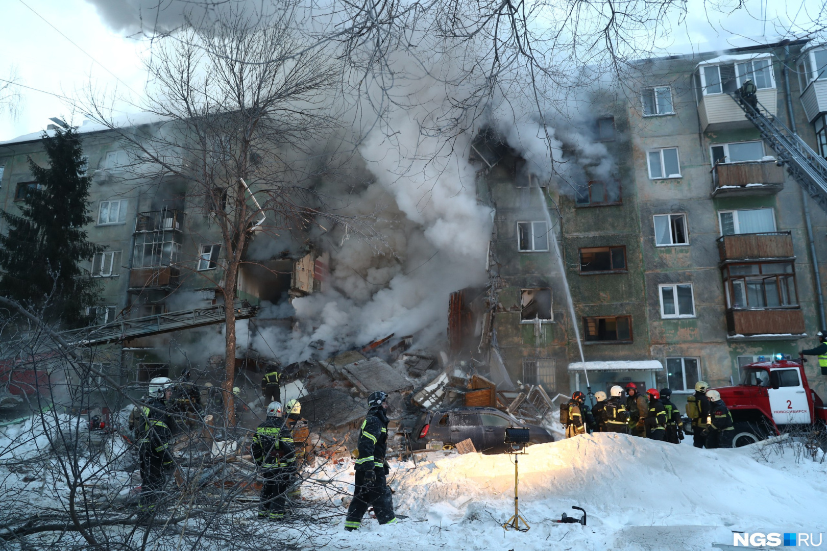 «Я подумал, что война началась»: очевидцы о взрыве дома в Новосибирске