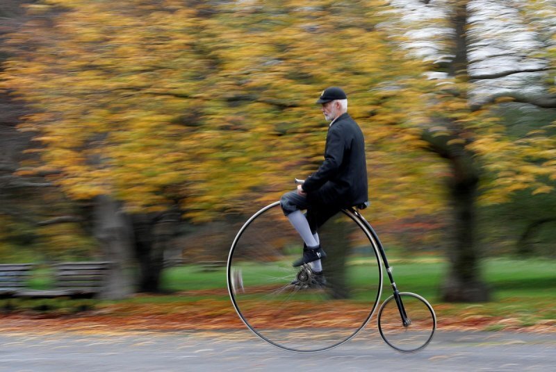 Гонка на пенни-фартингах