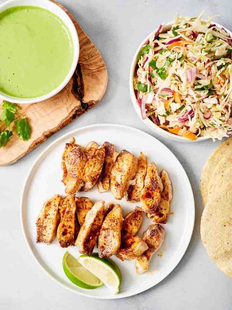 Легкие рыбные тако