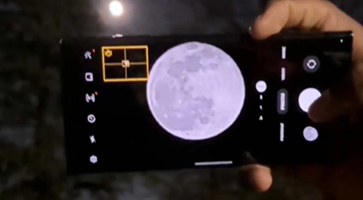 Илон Маск шокирован изображением Луны снятым на Samsung