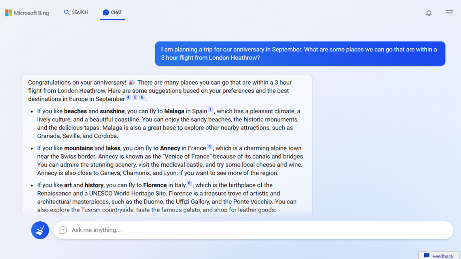 Microsoft представляет новый Bing на базе ChatGPT и нацеливается на Google, пытаясь изменить способ поиска в Интернете.