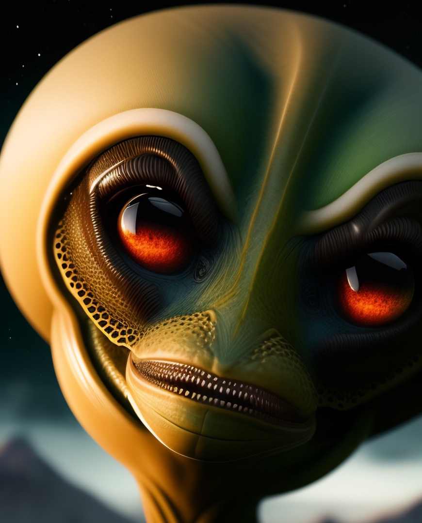 Мы встретили это существо в горах