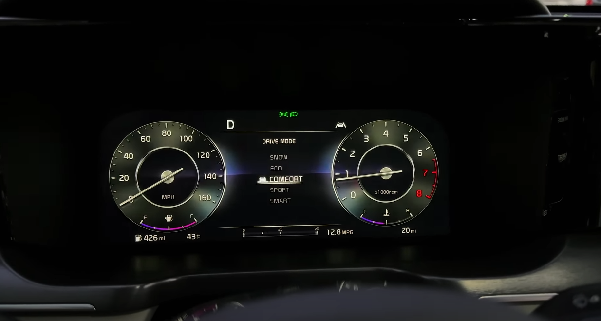 Универсальный внедорожник: Kia Sorento 2023 года с несколькими вариантами трансмиссии и большим пассажирским пространством