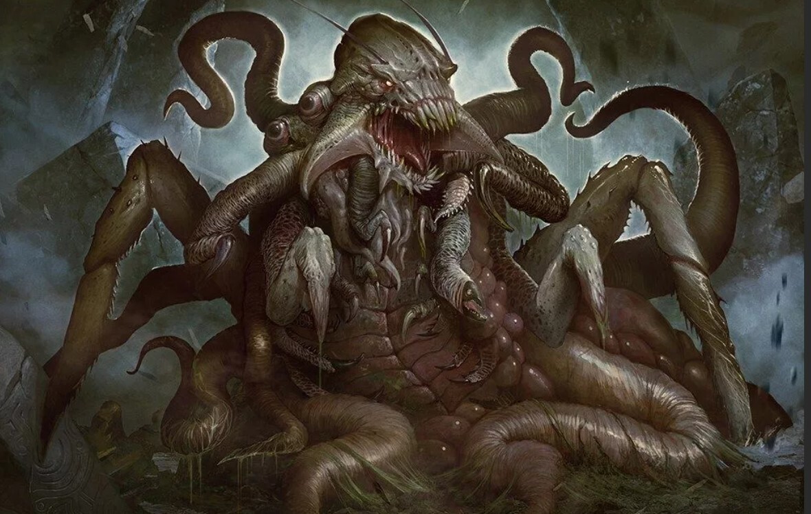 Мистическая история: щупальца вместо ног