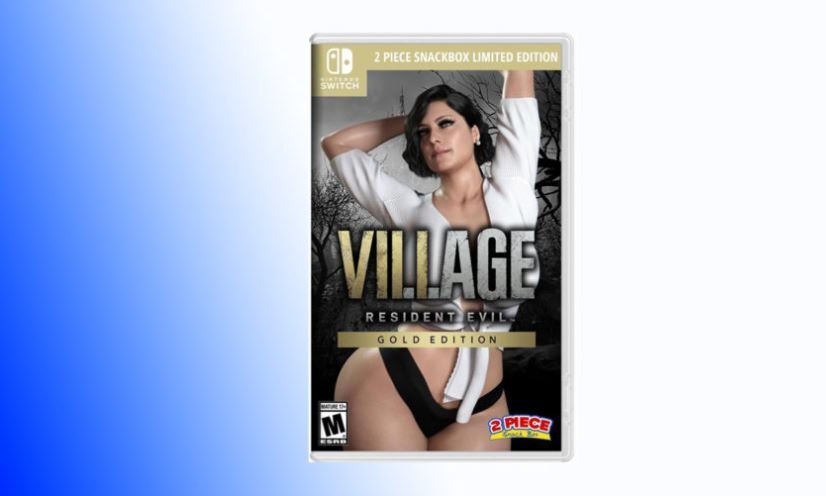 Эротический бокс-арт программного обеспечения для видео игр, найденный на eBay.