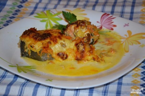 Горбуша в сливочном соусе