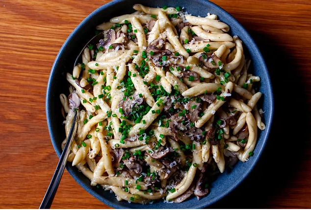 Простейшая грибная паста