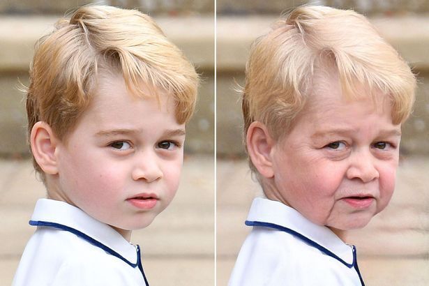 Как будут выглядеть принц Уильям, Кейт Миддлтон и другие королевские особы в старости