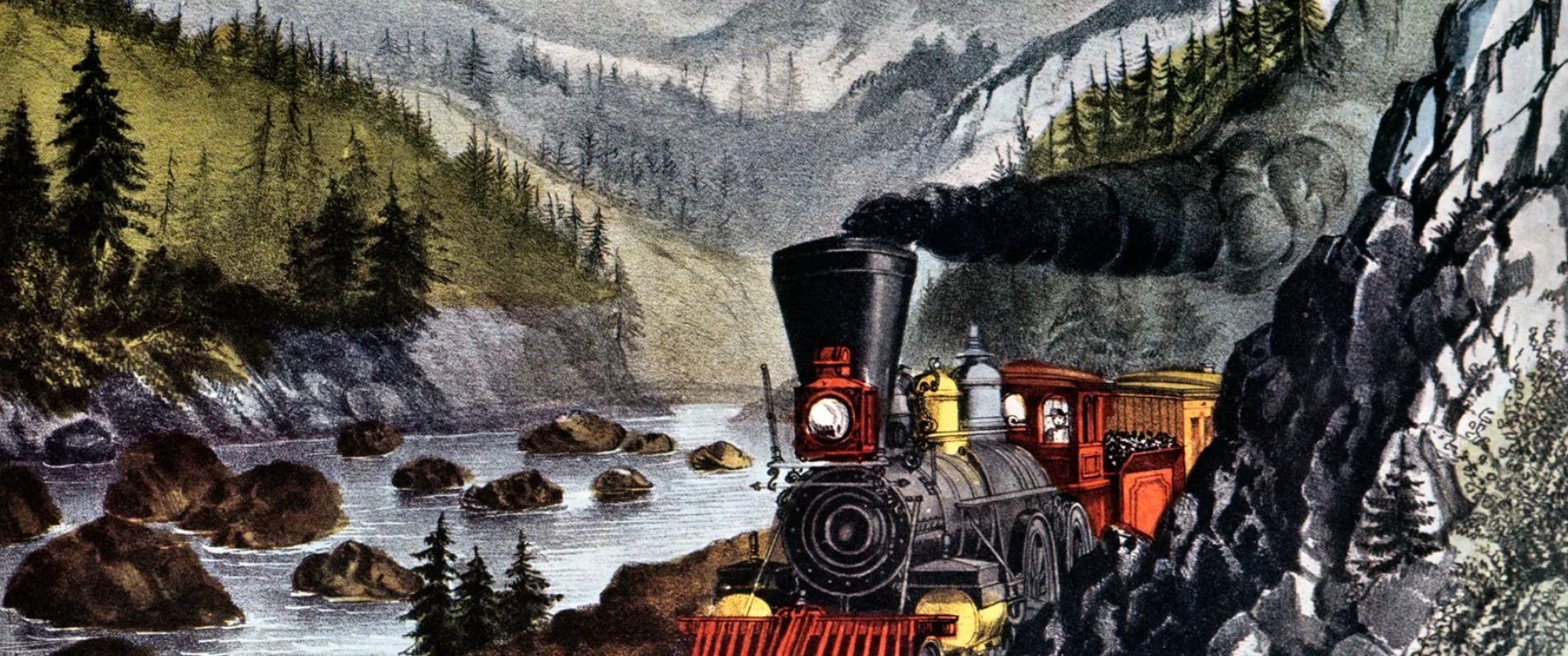 Как Трансконтинентальная железная дорога навсегда изменила США