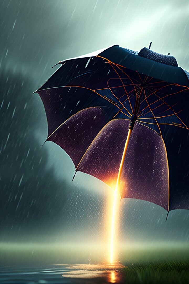 Как образуется дождь.