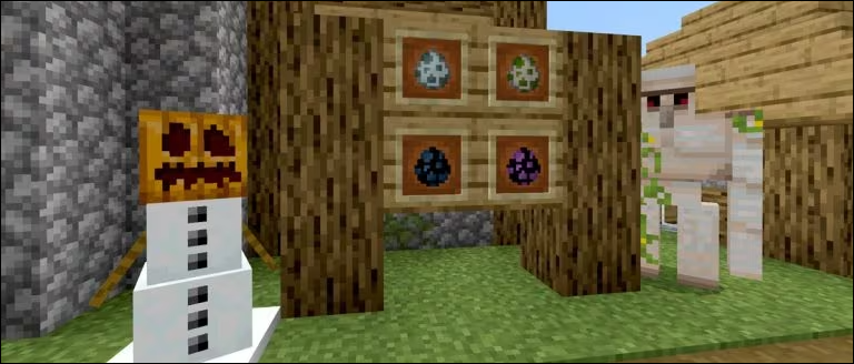 В Minecraft 1.19.60 на Bedrock появились новые яйца спауна и блоки